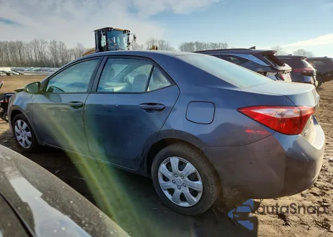 2017 Toyota Corolla L из США, поврежденный, VIN 2T1BURHEXHC858580